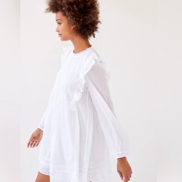 NEW Aritzia Wilfred Elia Dress WHITE - Picture 3 of 11